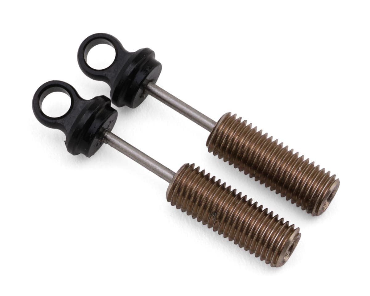 Hot Racing Axial SCX30 25mm Threaded Aluminum Friction Shock Bodies (2) w/Stainless Steel Shafts