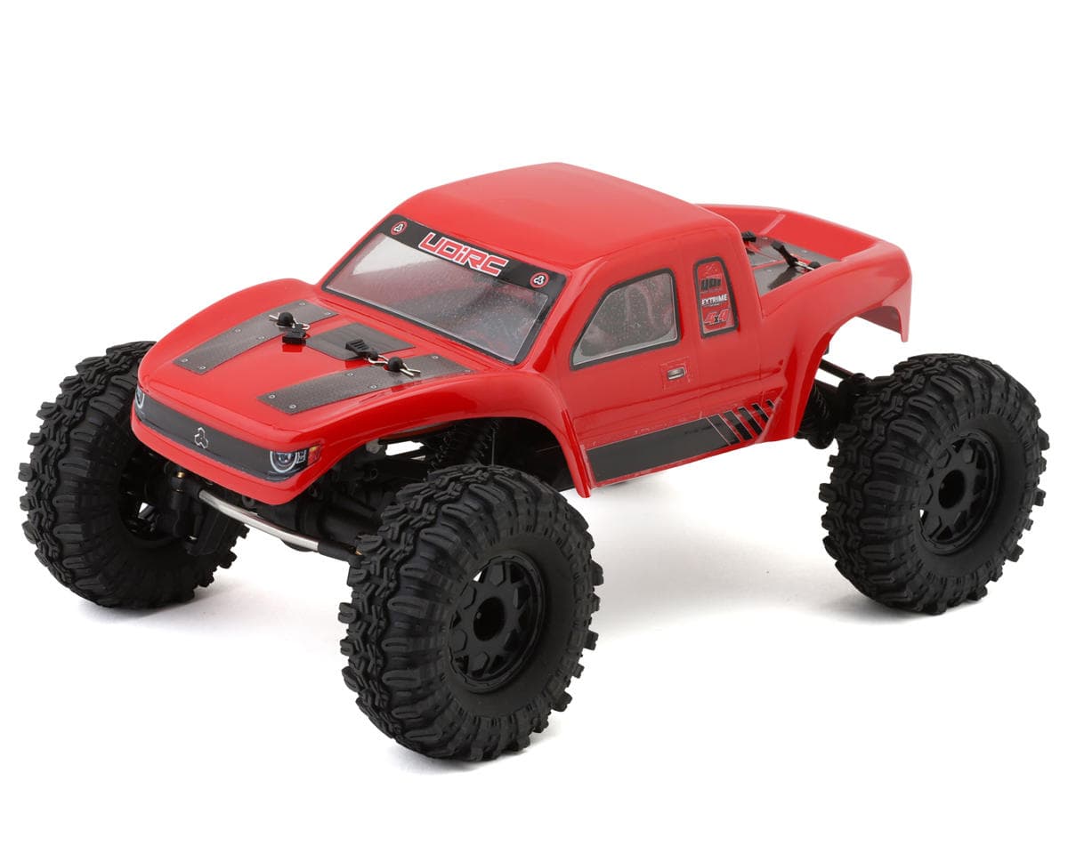 UDI RC Bharal Pro 1/18 4WD RTR Brushless Comp Crawler (Red) w/2.4GHz Radio, Battery & Charger