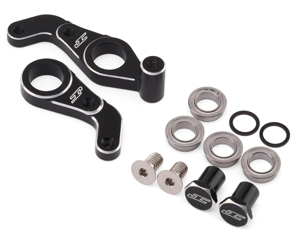 JConcepts RC10/RC10T 4WD Aluminum Steering Bellcrank Set (Black)