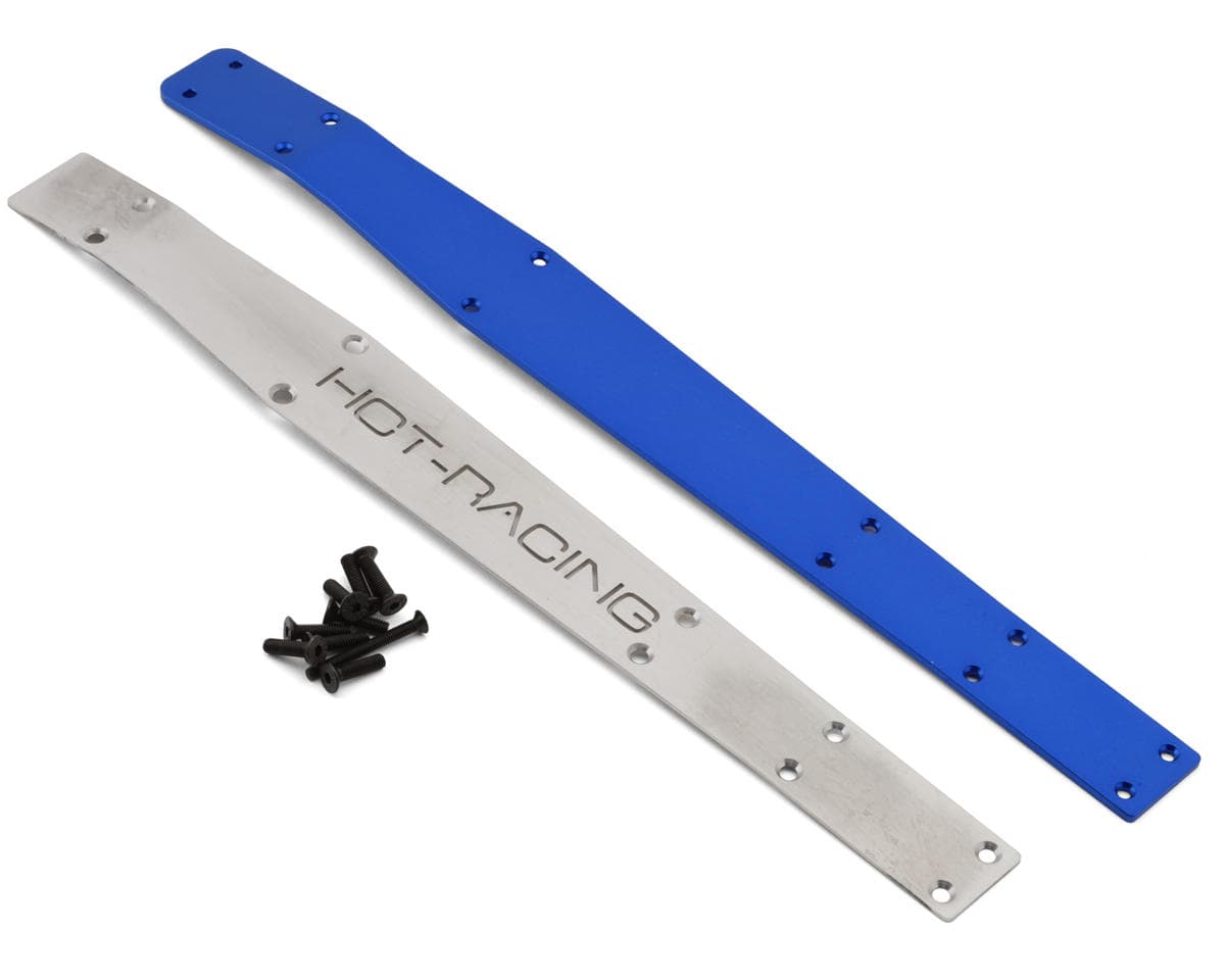 Hot Racing Arrma® Mini Kraton® Stainless Steel & Aluminum Chassis Brace Set (Blue)
