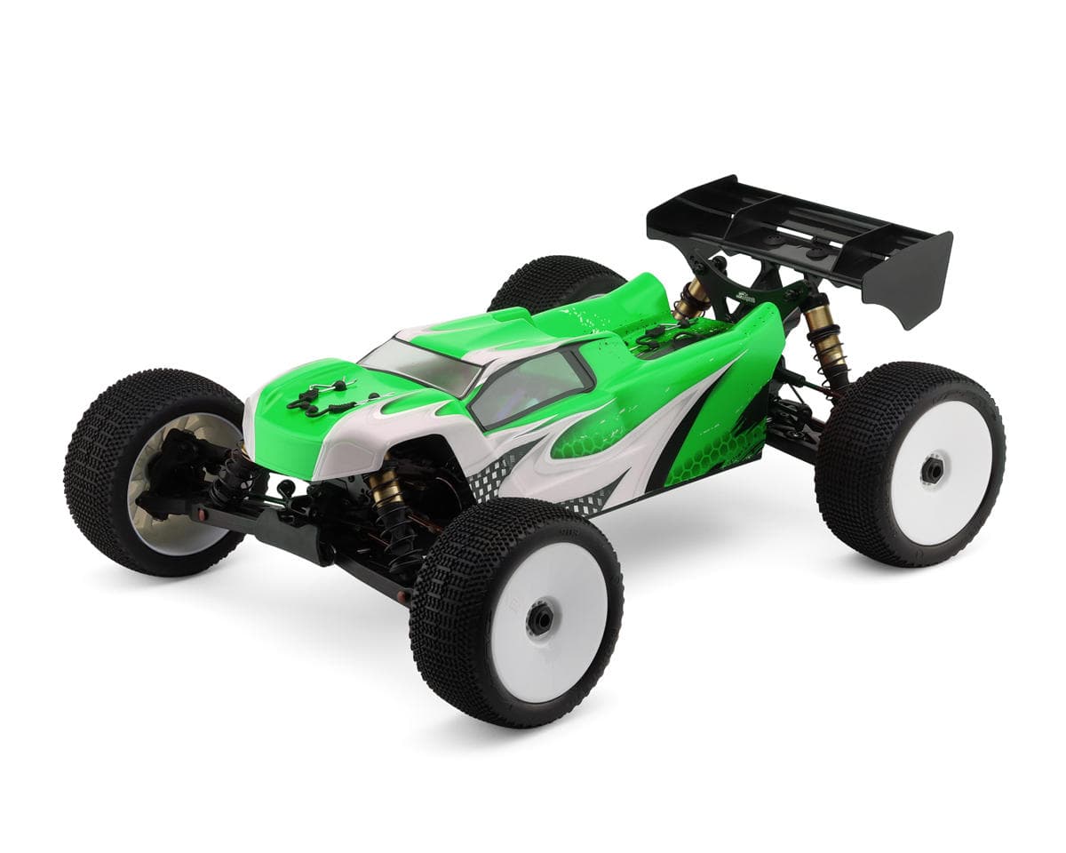 Serpent SRX8Te 1/8 Off-Road RTR 4x4 Electric Brushless Truggy (Green) w/2.4GHz Radio