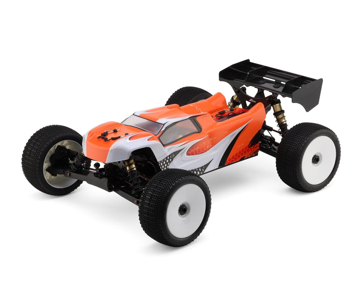 Serpent SRX8Te 1/8 Off-Road RTR 4x4 Electric Brushless Truggy (Orange) w/2.4GHz Radio
