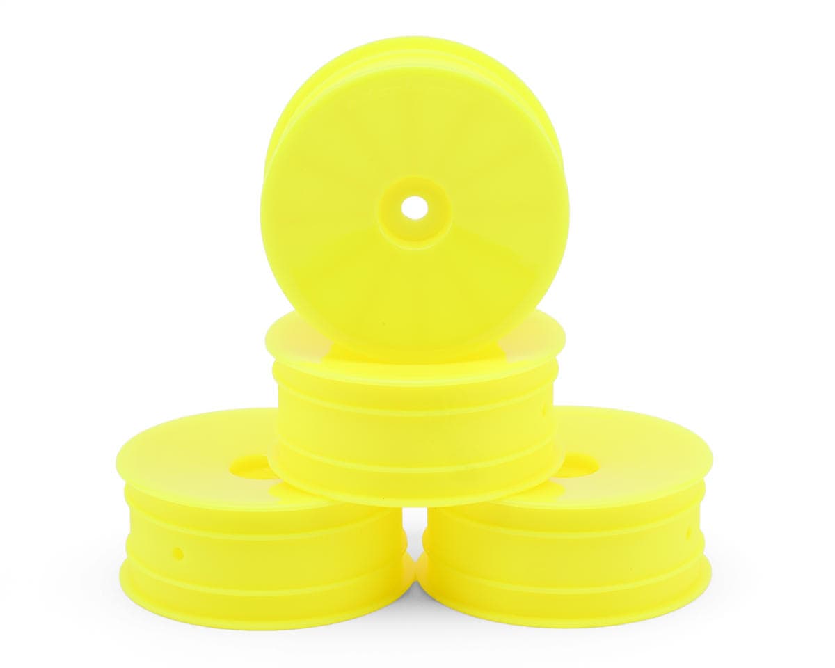 eXcelerate 2.2" Front 2WD Buggy Wheels (Yellow) (4) w/12mm Hex