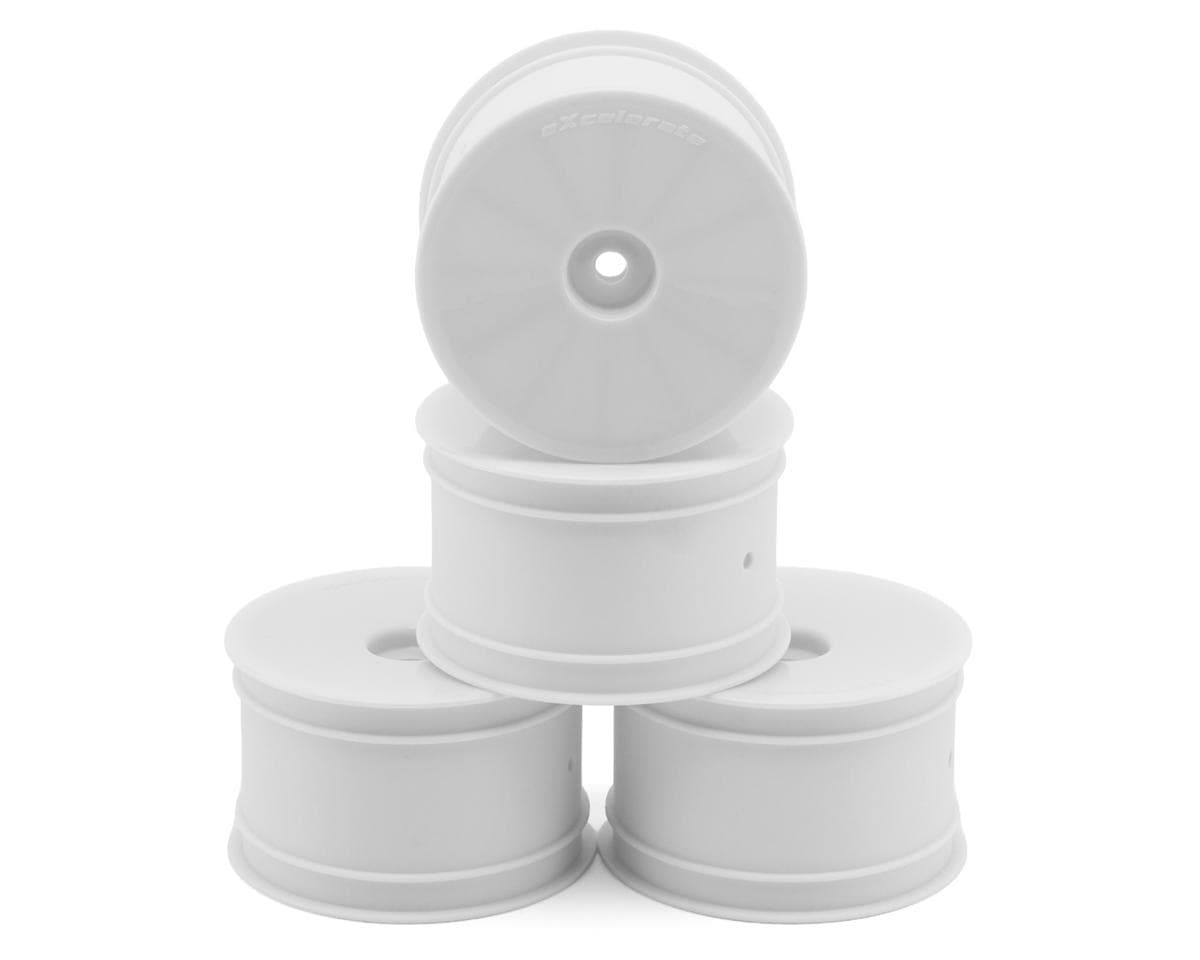 eXcelerate 2.2 Rear Buggy Wheels (White) (4) w/12mm Hex