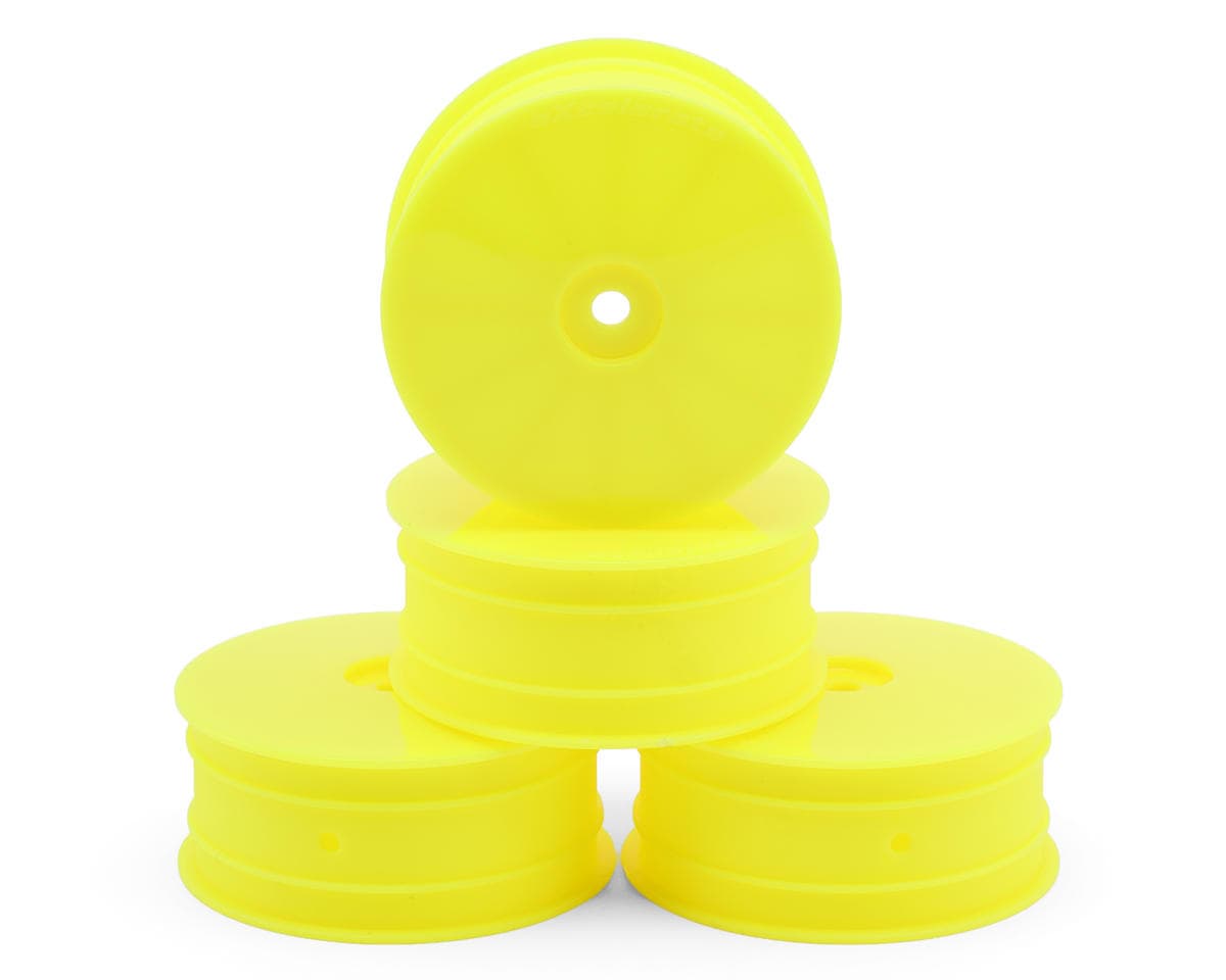 eXcelerate 2.2" Front 4WD Buggy Wheels (Yellow) (4) w/12mm Hex