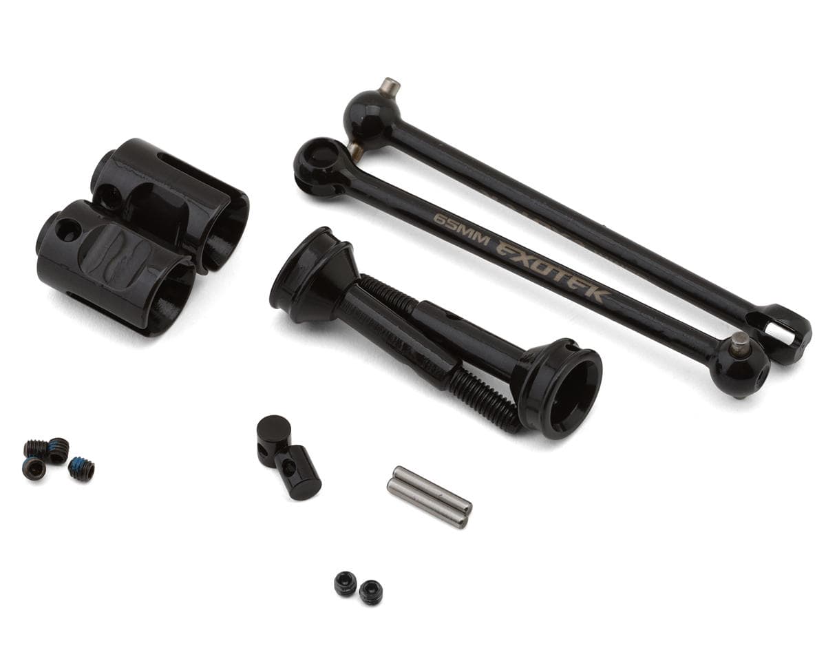 Exotek HD Hardened Steel CVD Drive Shafts Set for Traxxas® Bandit™ (Use w/CSW3288)