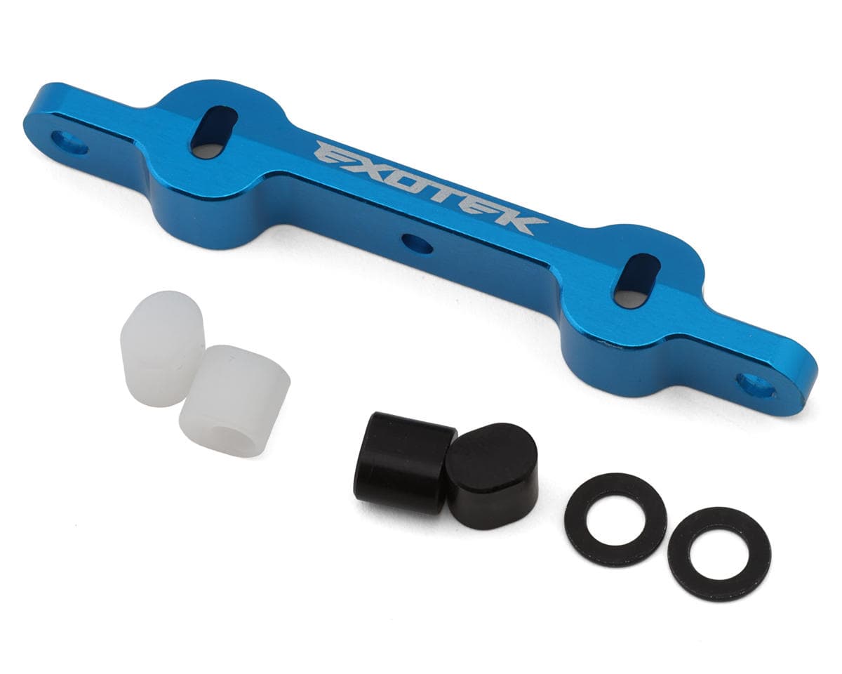 Exotek Team Associated Pro2 HD Aluminum Rear Suspension Mount "C" Block (SC10/SR10/DR10) w/Inserts