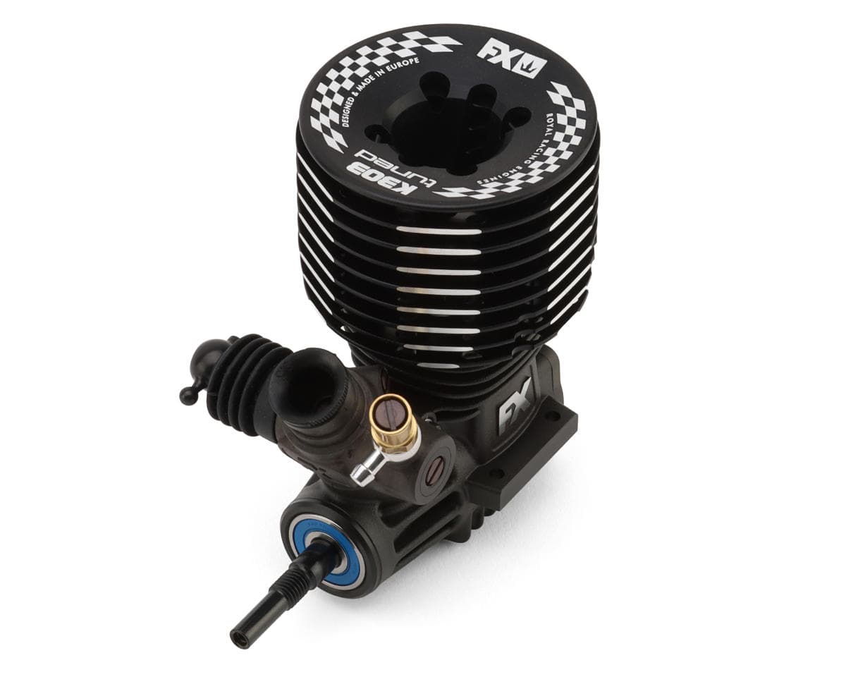 FX Engines K303 .21 3-Port Off-Road Tuned Nitro Engine Combo w/2169 Exhaust Pipe