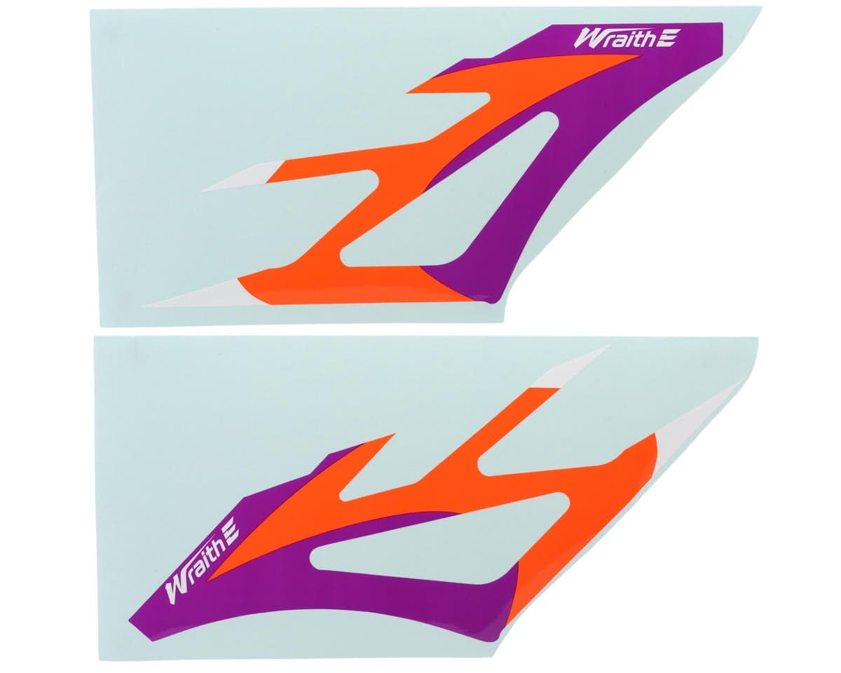 XLPower Wraith E 760 V3 Lower Frame Sticker Set (Purple/Orange)