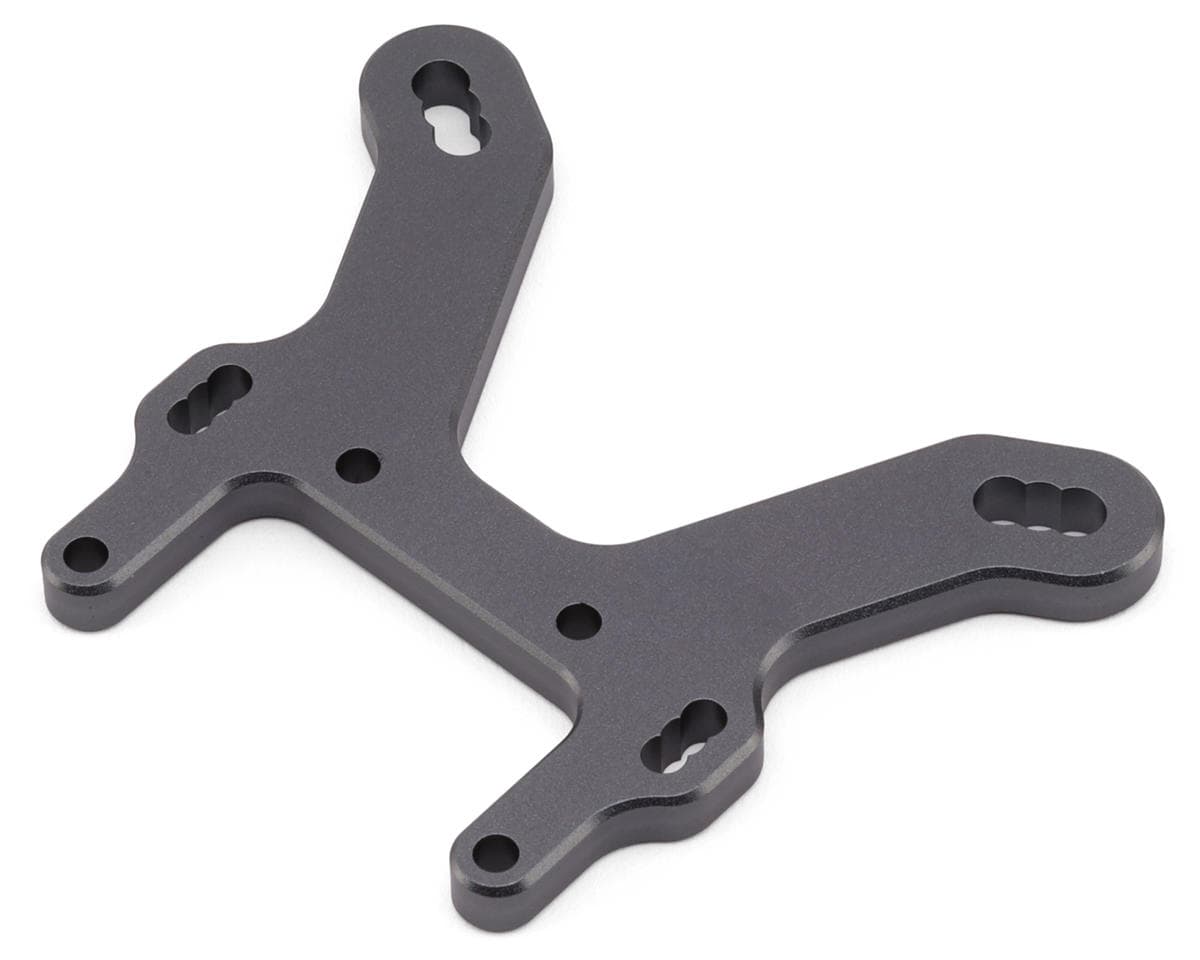 Tekno RC EB48/NB48 2.2 Aluminum Front Shock Tower (Gunmetal) (B-Height)