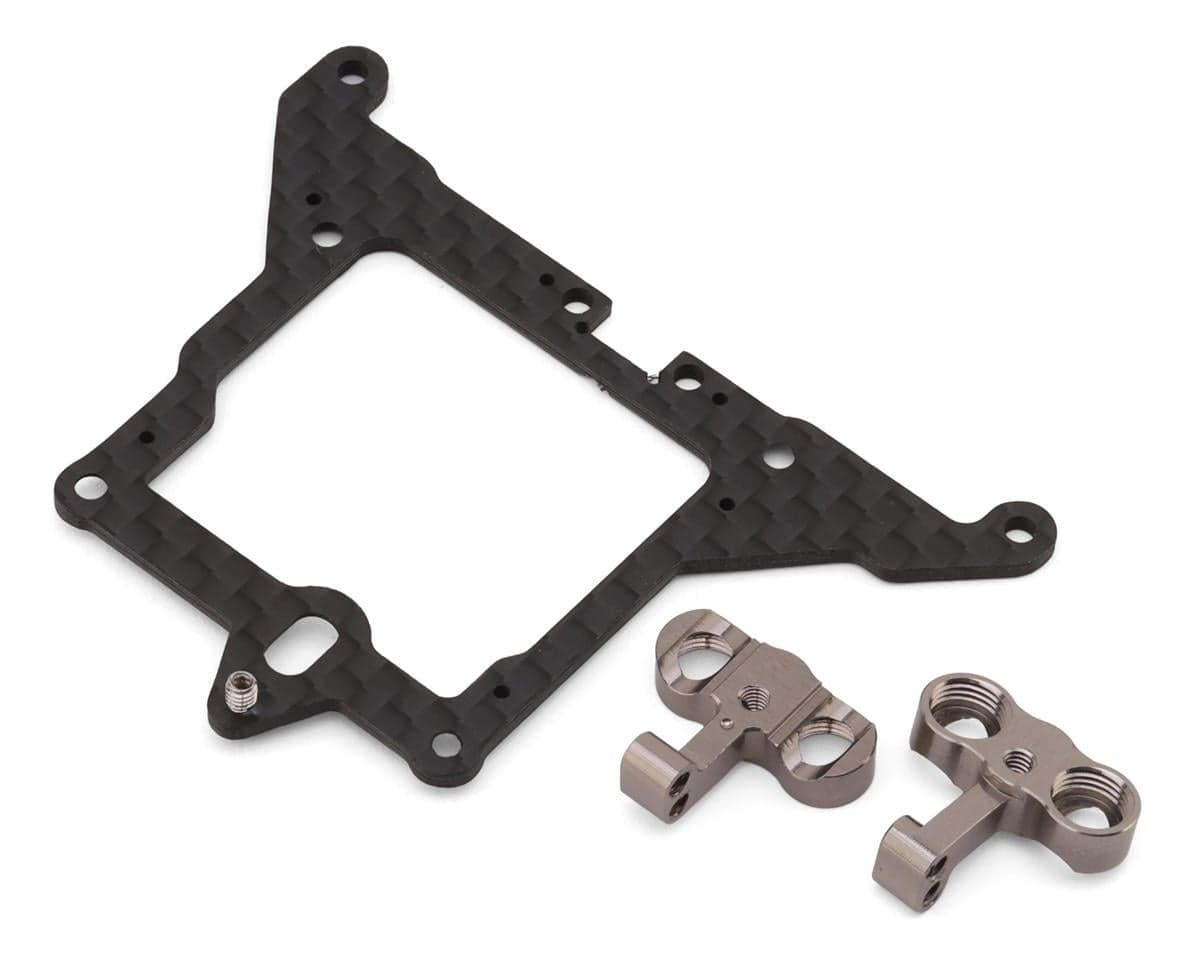 XBility RC XBOne -1mm Knuckles & Carbon Fiber Axle Tray Set