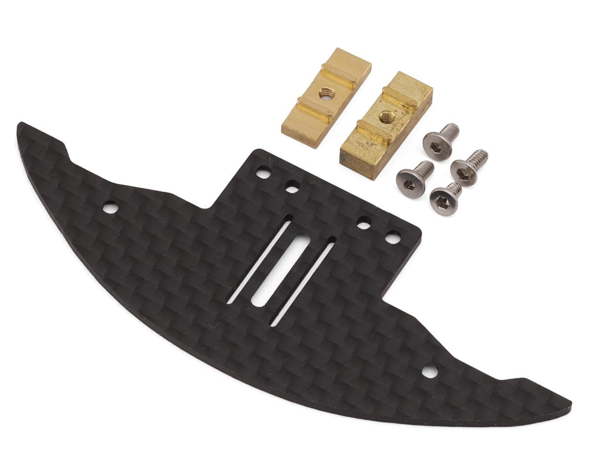 XBility RC XBOne Nova GT Carbon Fiber Front Bumper Set (-1mm Offset)
