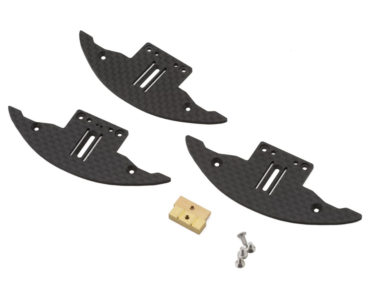 XBility RC XBOne Nova GT Carbon Fiber Front Bumper Set (0/-1/-2mm Offset)