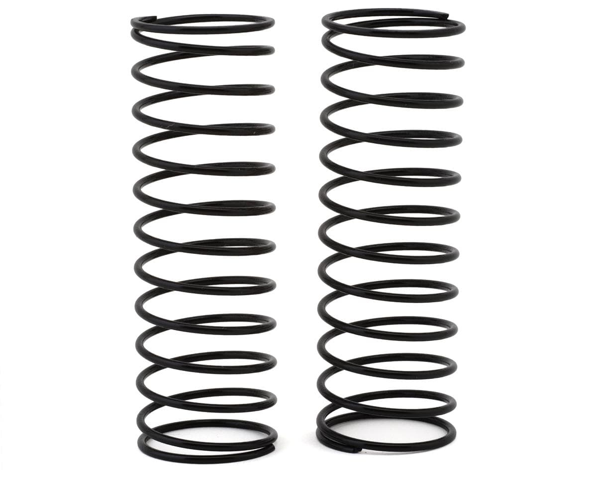 Team Associated RC10 13mm Rear Shock Springs (2) (Black/1.7lbs)