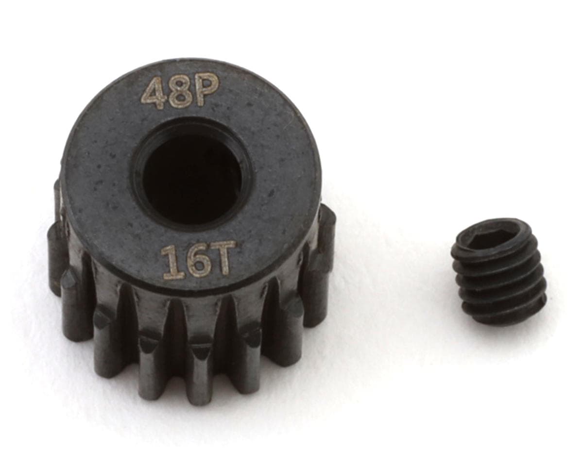 EcoPower Lightweight Steel 48P Pinion Gear (3.17mm Bore) (16T)