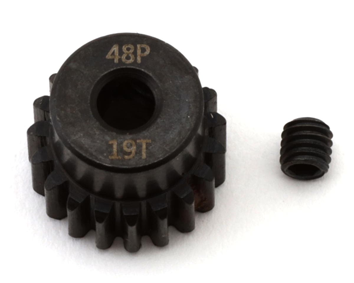 EcoPower Lightweight Steel 48P Pinion Gear (3.17mm Bore) (19T)