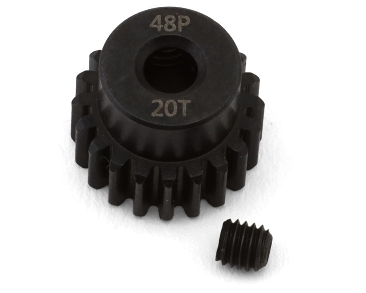 EcoPower Lightweight Steel 48P Pinion Gear (3.17mm Bore) (20T)