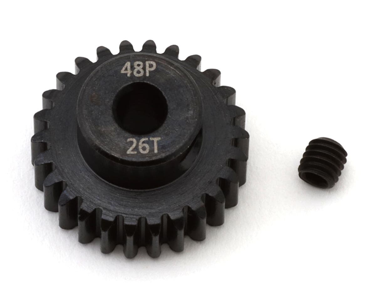 EcoPower Lightweight Steel 48P Pinion Gear (3.17mm Bore) (26T)