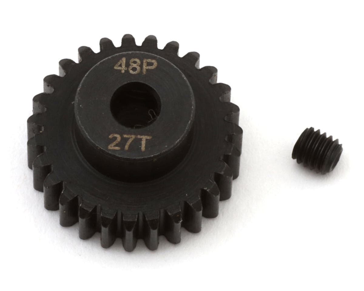 EcoPower Lightweight Steel 48P Pinion Gear (3.17mm Bore) (27T)