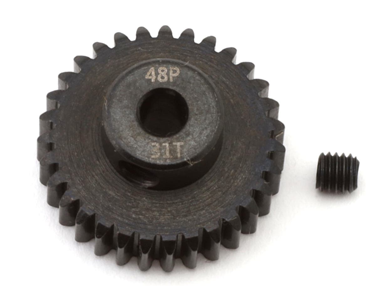 EcoPower Lightweight Steel 48P Pinion Gear (3.17mm Bore) (31T)