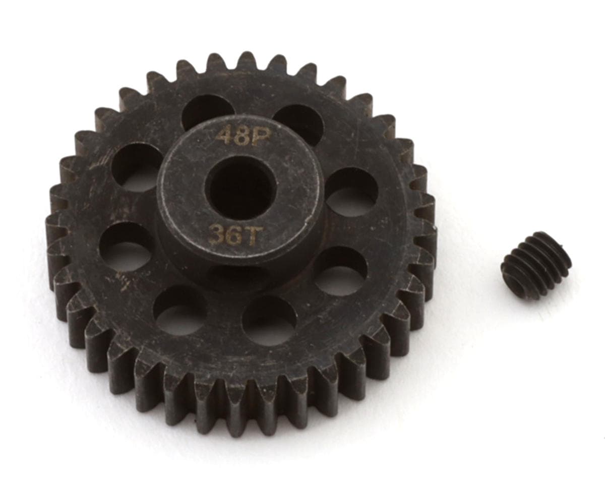 EcoPower Lightweight Steel 48P Pinion Gear (3.17mm Bore) (36T)