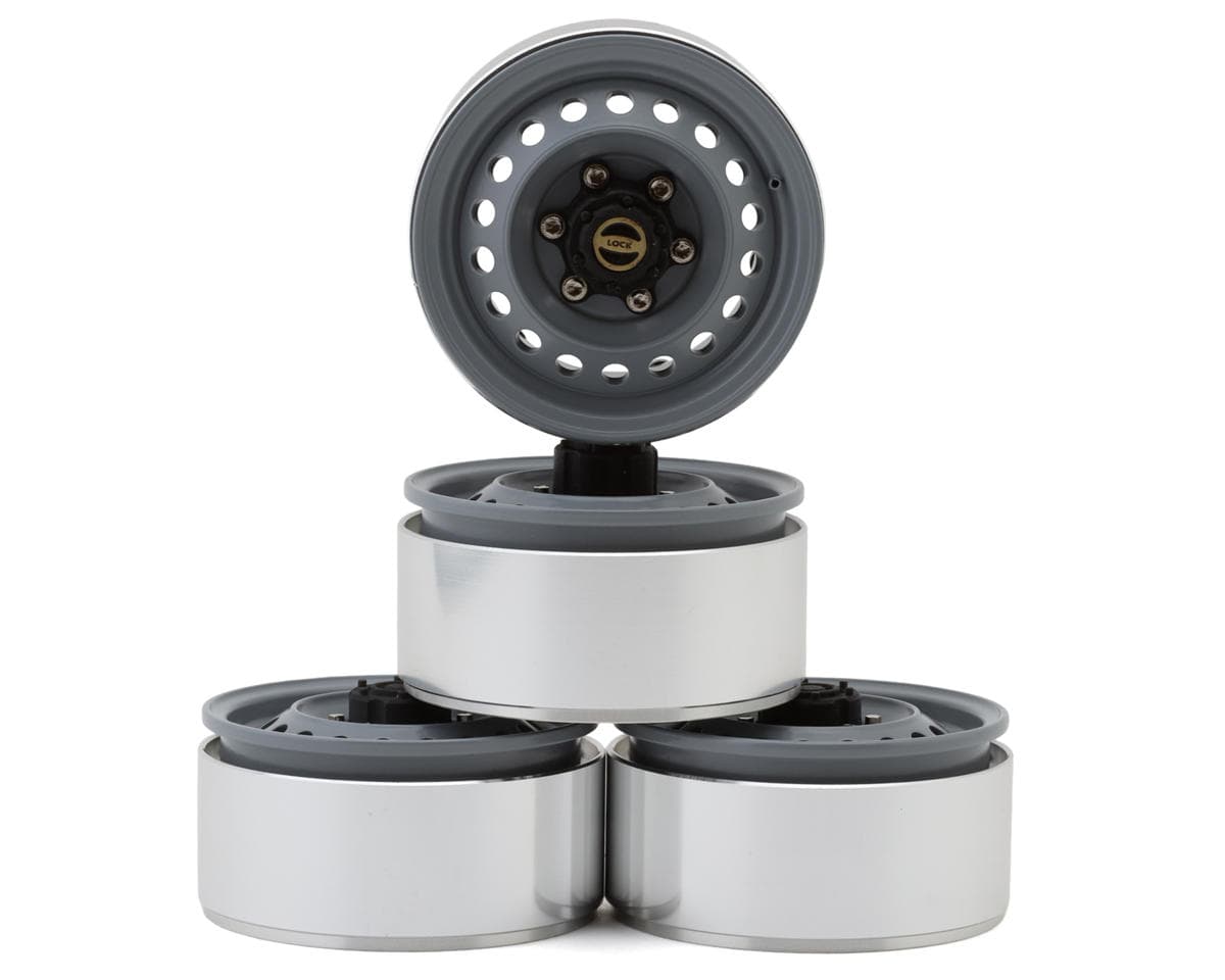 RC4WD Cruiser 1.9" Aluminum Beadlock Wheels (Grey) (4)