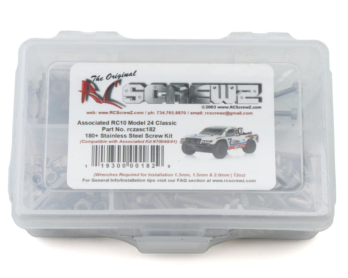 RC Screwz Team Associated Pro2 SC10SW Stainless Steel Screw Kit
