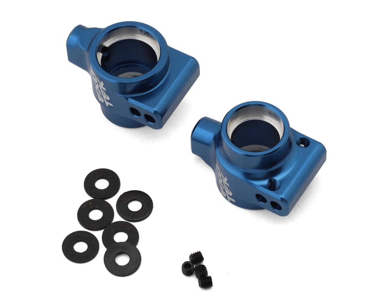 Exotek Team Associated Pro2 HD Aluminum Rear Hub Set (2) (SC10/SR10/DR10)
