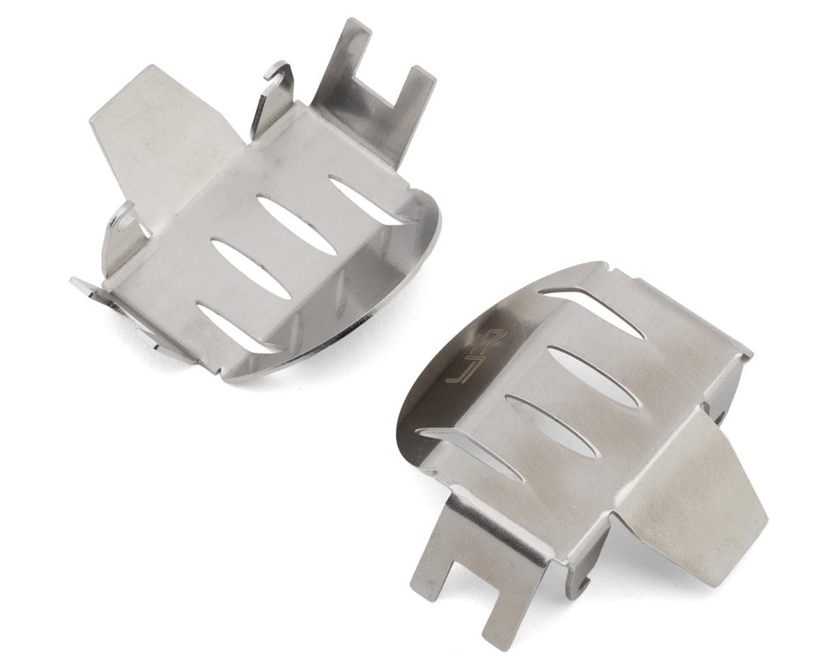 Yeah Racing Axial RBX10 Ryft Stainless Steel Differential Skid Plates (2)