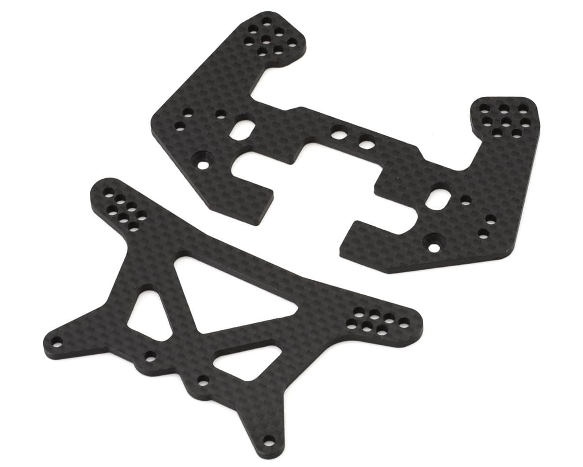 Yeah Racing Team Associated RC10 4WD Carbon Fiber Shock Towers Set