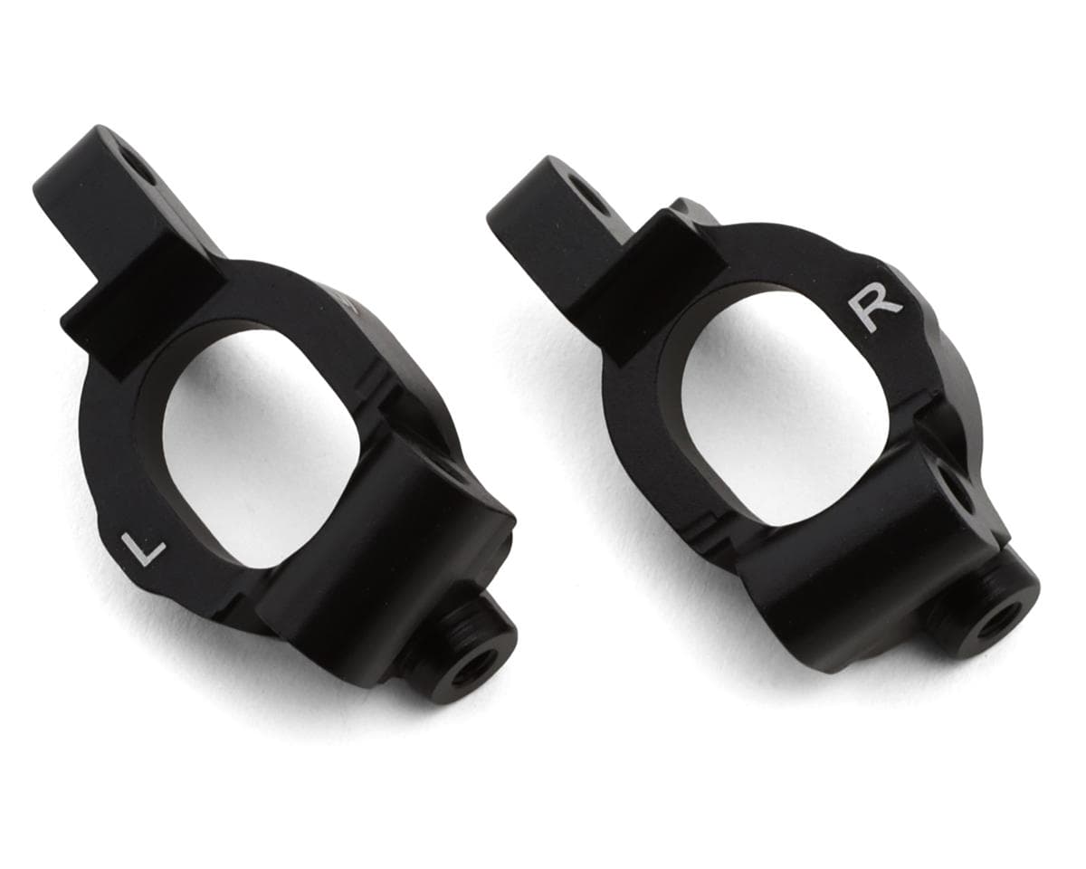 Yeah Racing Team Associated RC10 4WD 7075 Aluminum C-Hubs (Black) (2)