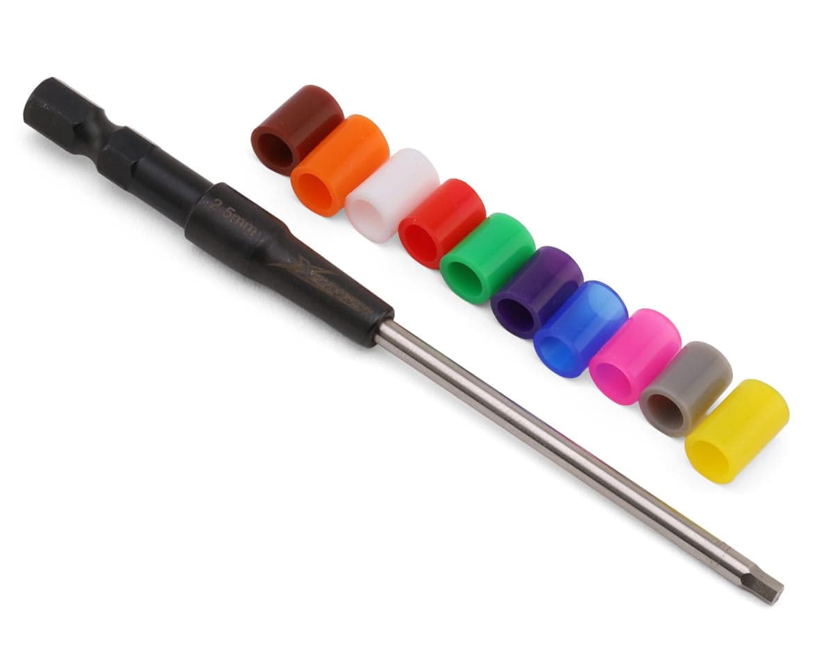 XLPower Hex Tip Driver Bit (2.5mm) w/Color Sleeves