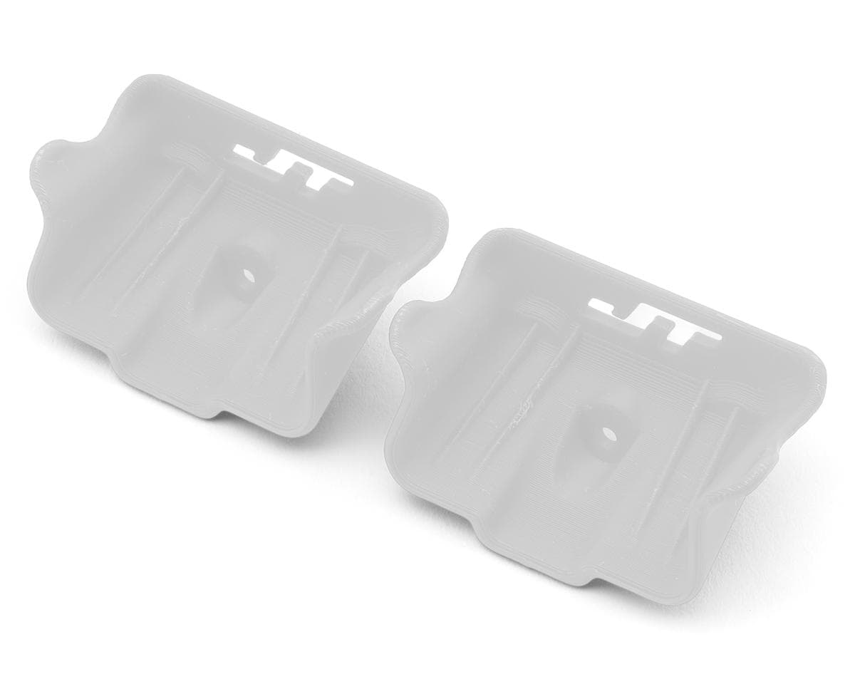 J&T Bearing Co. Team Associated Aerovex 1/8 Buggy Front Nose Wings (White) (2)