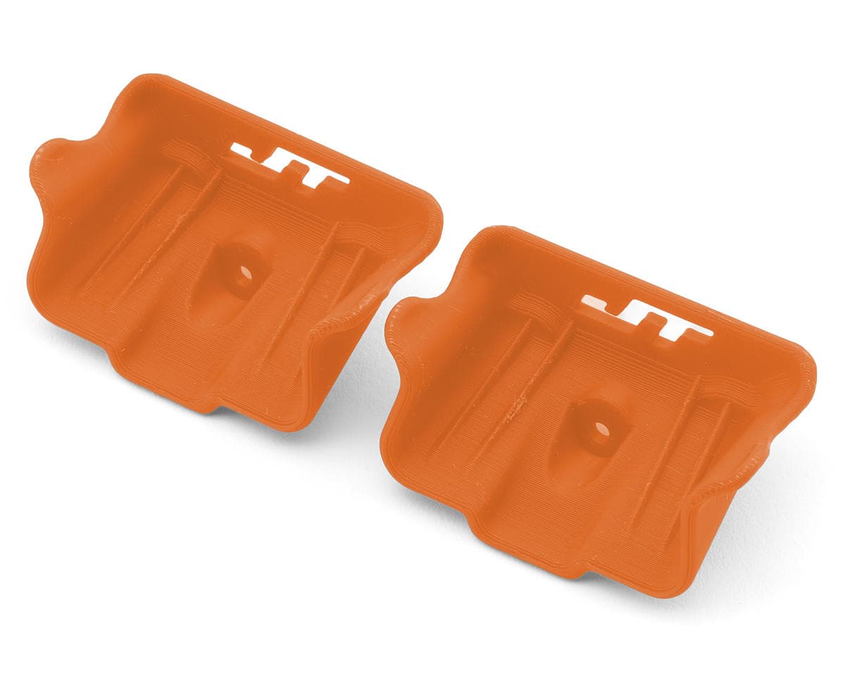 J&T Bearing Co. Team Associated Aerovex 1/8 Buggy Front Nose Wings (Orange) (2)