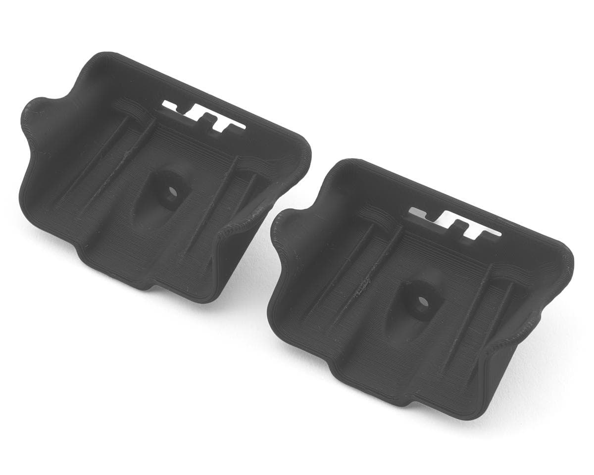 J&T Bearing Co. Team Associated Aerovex 1/8 Buggy Front Nose Wings (Grey) (2)