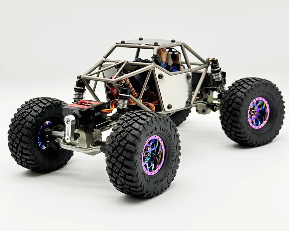 Furitek Titan Buggy Ultimate 24 4WS ARTR 1/24 4WD Brushless Rock Crawler w/Active Pro 4WS & Micro Tesla DigiBoard