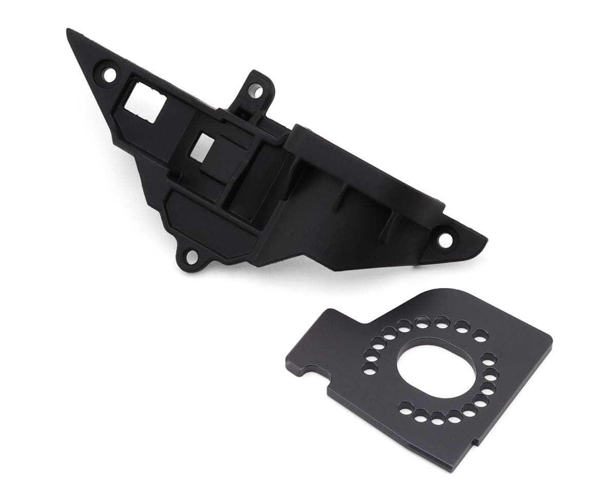 Traxxas Aluminum Motor Plate & Gear Cover Set (Grey) (Mini Maxx®/XRT™/Slash®/Rally VXL)