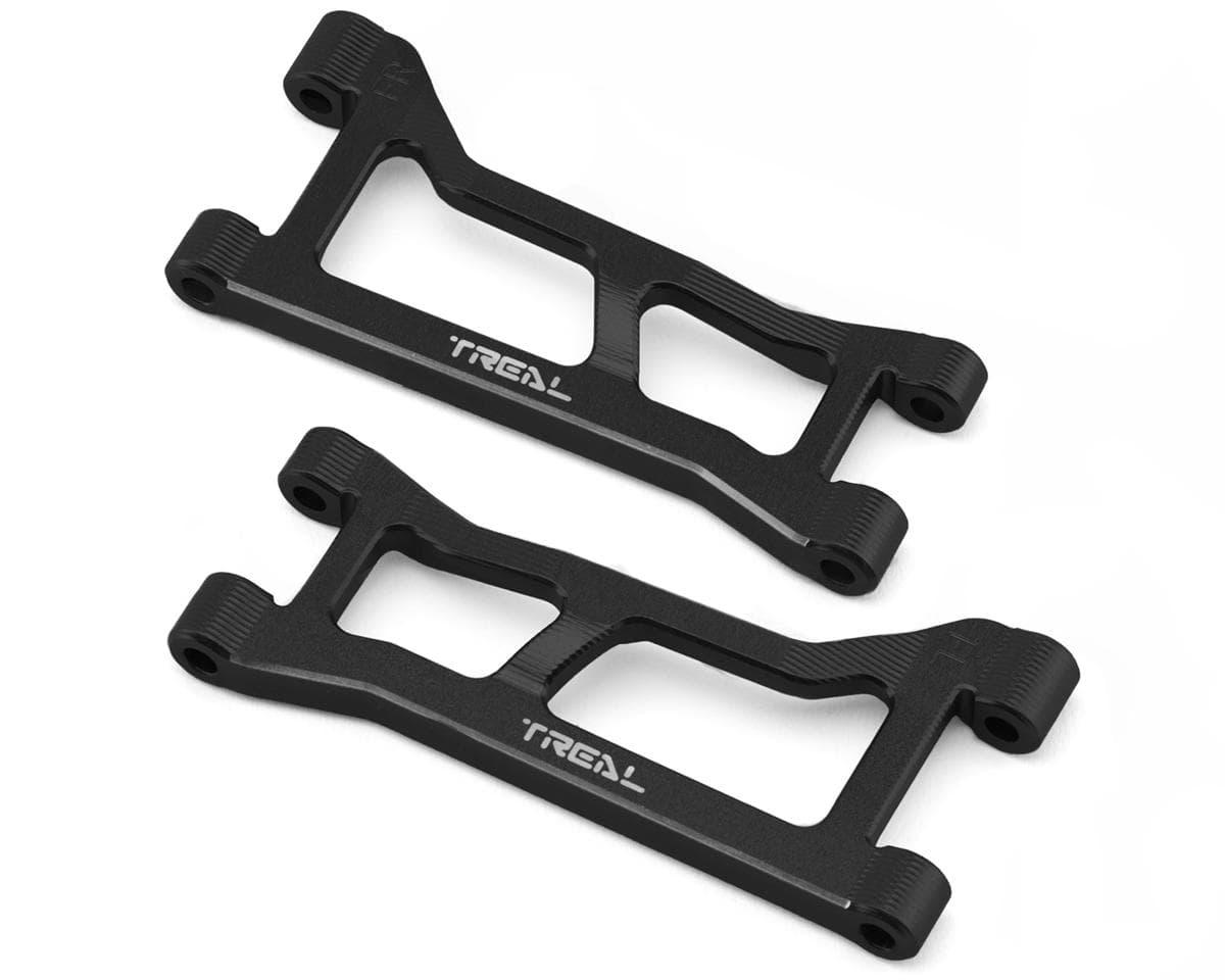 Treal Hobby 7075 Aluminum Front Upper Suspension Arms for Traxxas® Mini XRT® (Black) (2)