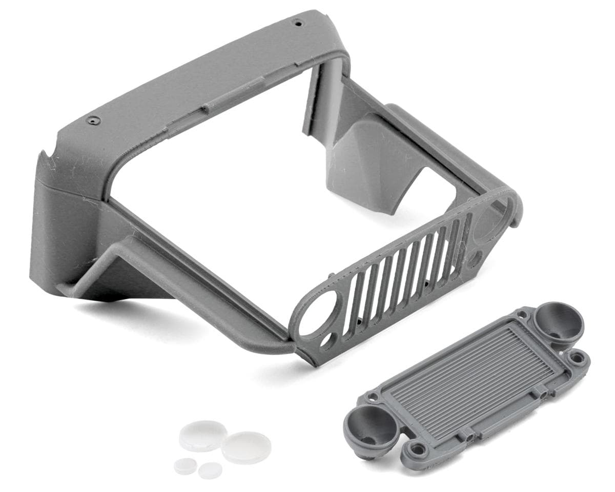Knight Customs Vanquish H10 Optic Terra Recon Front Body w/Radiator (Silver)