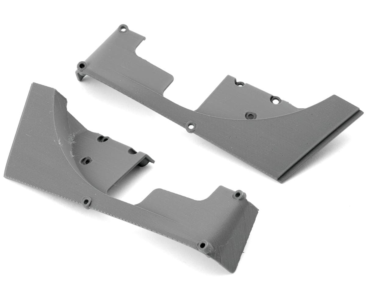 Knight Customs Vanquish H10 Optic Terra Recon Rear Cage Panels (Silver) (2) (LWB/Optic Stock Length)