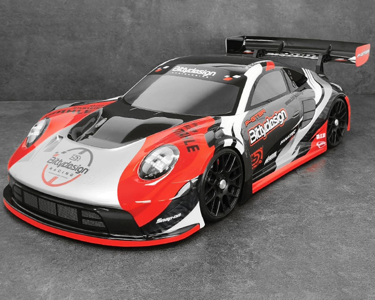 Bittydesign P-GT3R 1/8 On-Road GT Body (Clear) (360mm Wheelbase) (1mm)