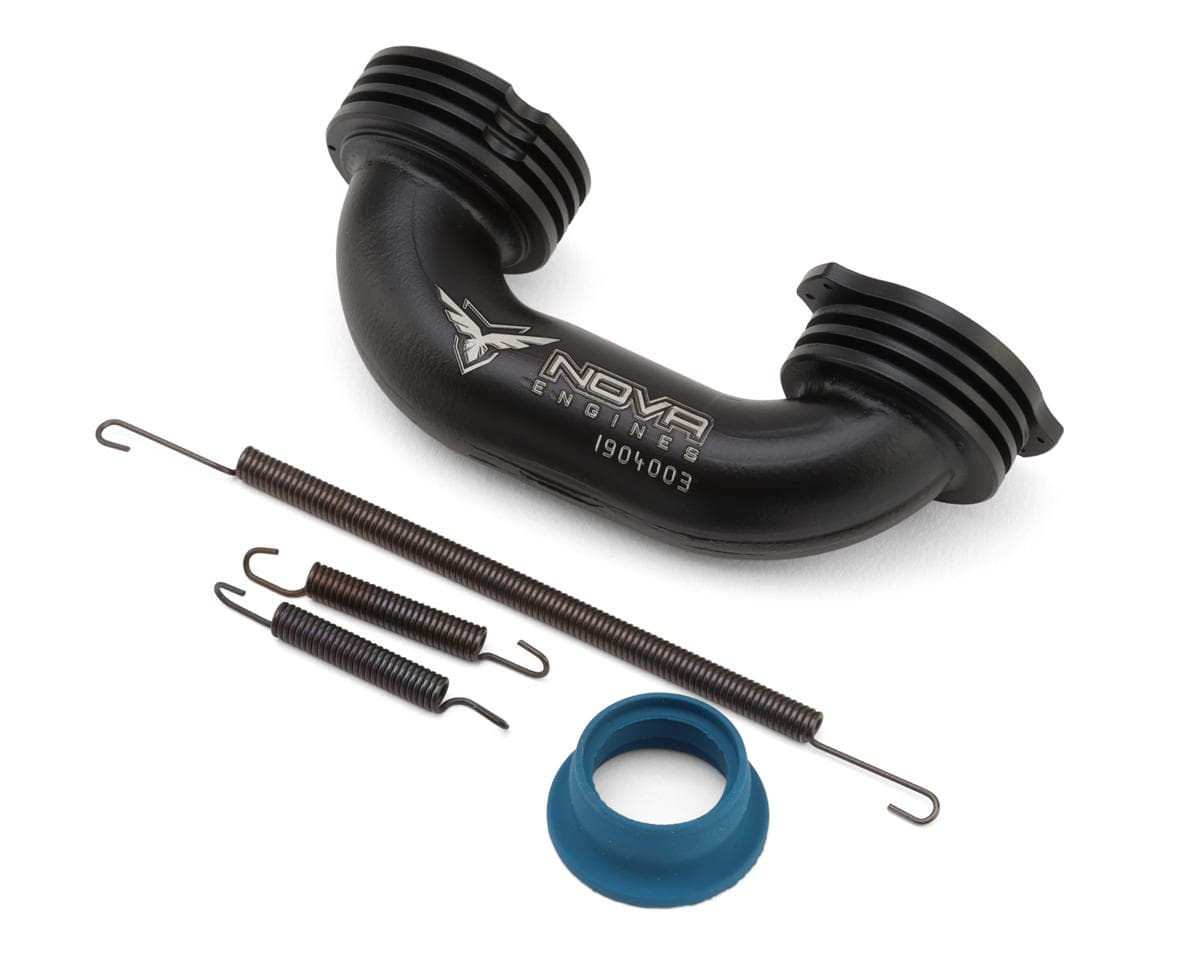 Nova Engines .21 GT Anodized Aluminum Conical Manifold (Black)