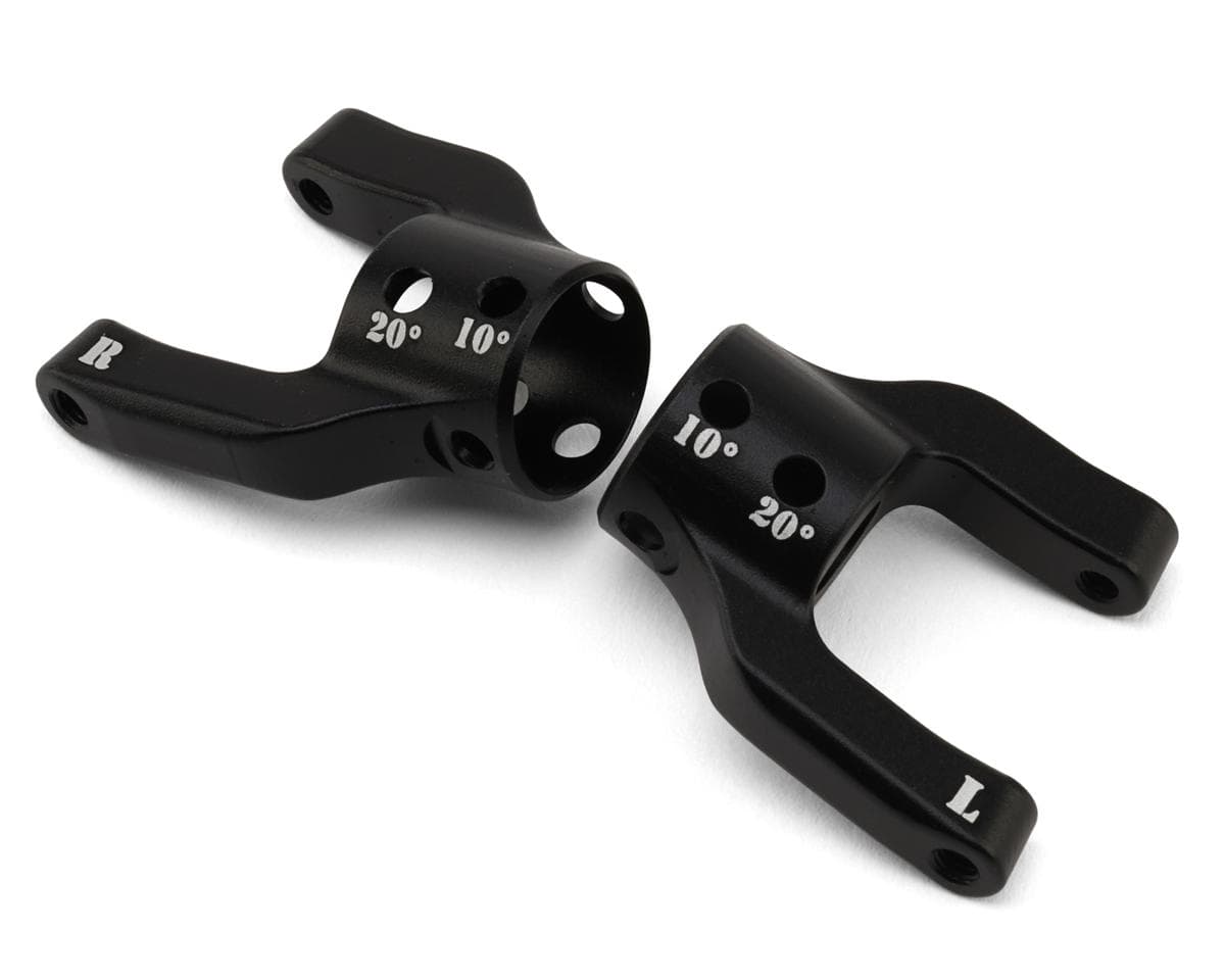 Reefs RC XP10 Aluminum Portal Axle C-Hubs (Black) (2) w/Bushings