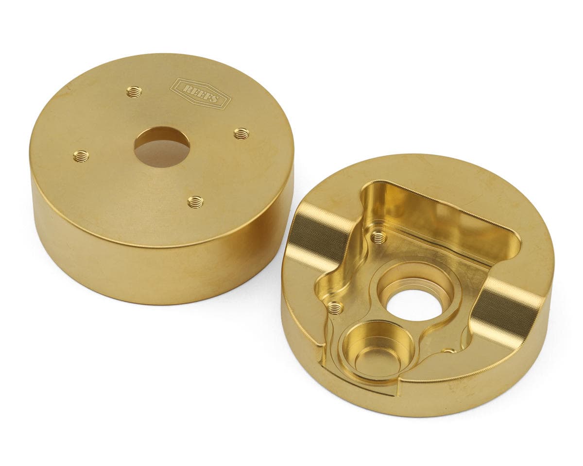 Reefs RC XP10 Brass Portal Covers (Gold) (2) (100g ea)
