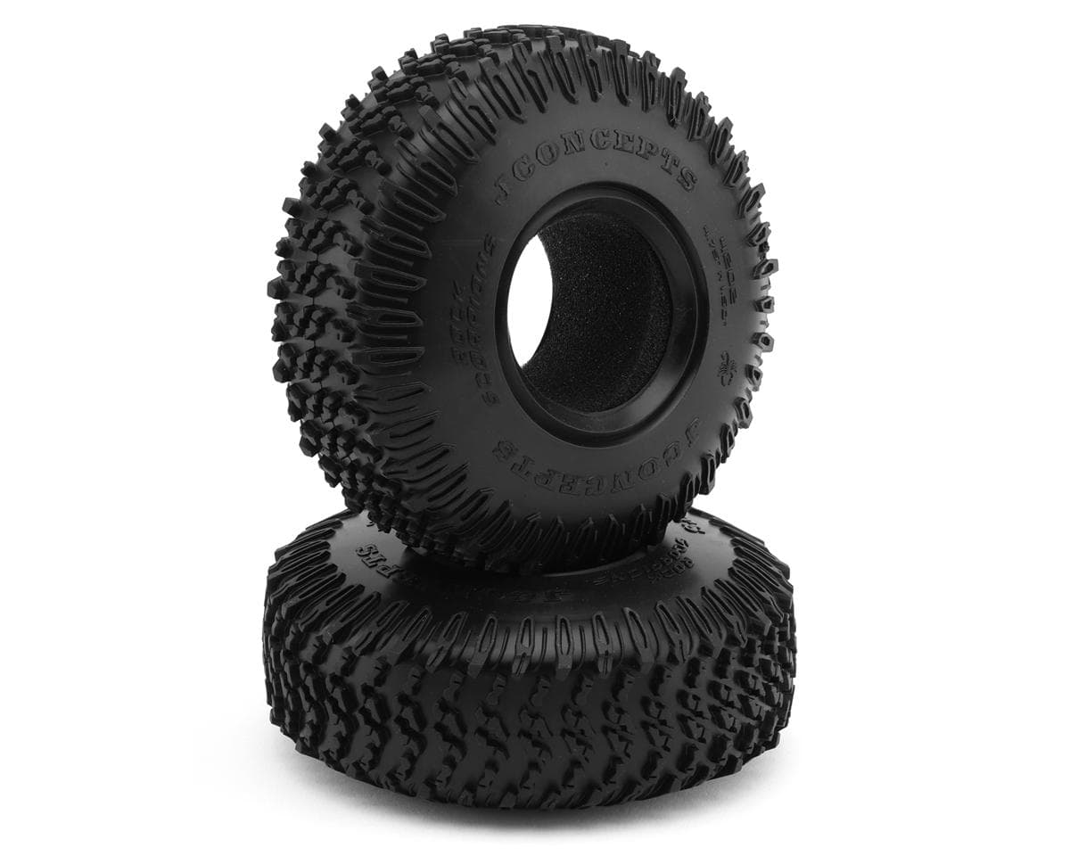 JConcepts Rock Scorpions 1.9" 1/10 All Terrain Rock Crawler Tires (2) (Green) (4.75" - Class 2)