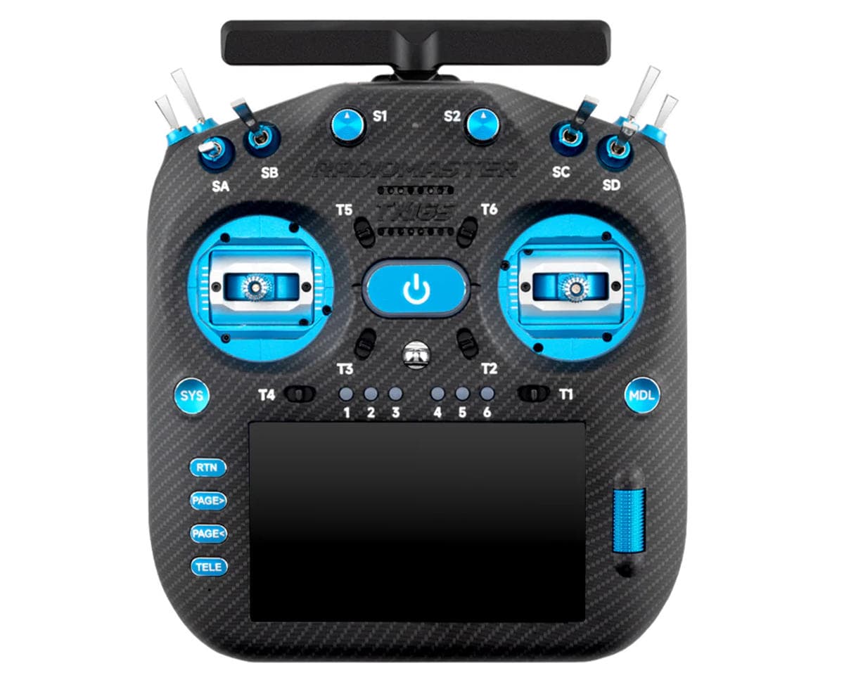 RadioMaster TX16S MK3 MAX Dual Band 2.4GHz/900MHz 16-Channel Radio System (Blue) (ELRS) (512MB)