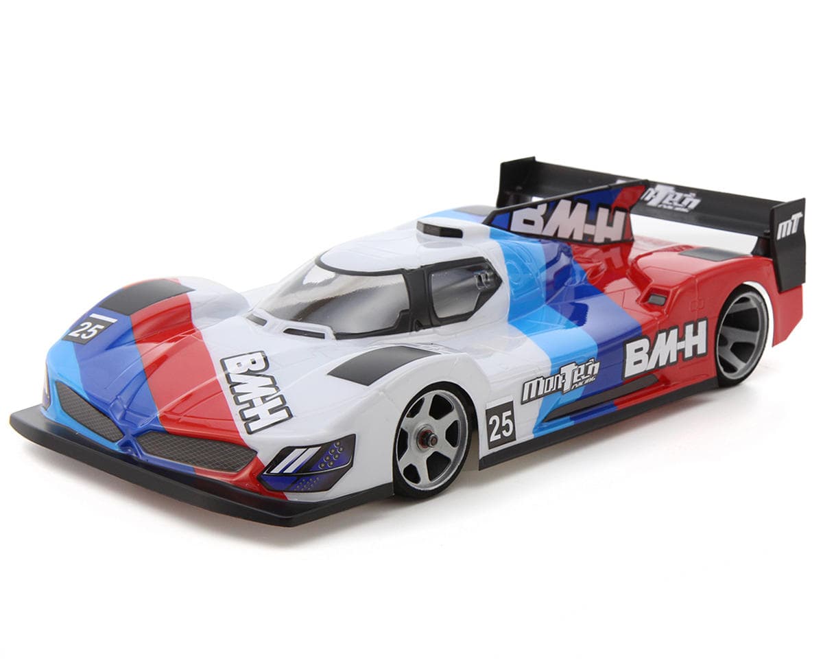 Mon-Tech BM-H Le Mans Hypercar 1/12 Pan Car Body (Clear) w/Wing