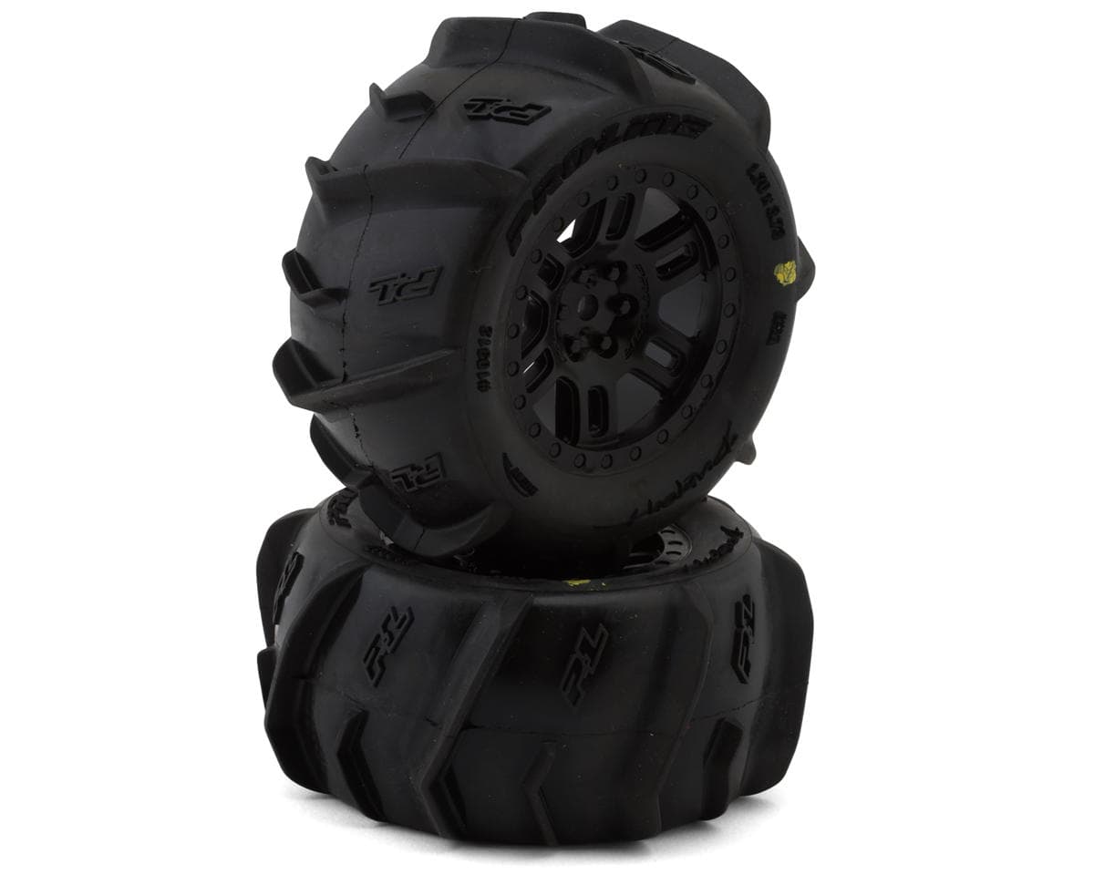 Pro-Line Arrma Mini Kraton Dumont Pre-Mounted Tires w/Split Six Wheels (Black) (2) w/12mm Hex