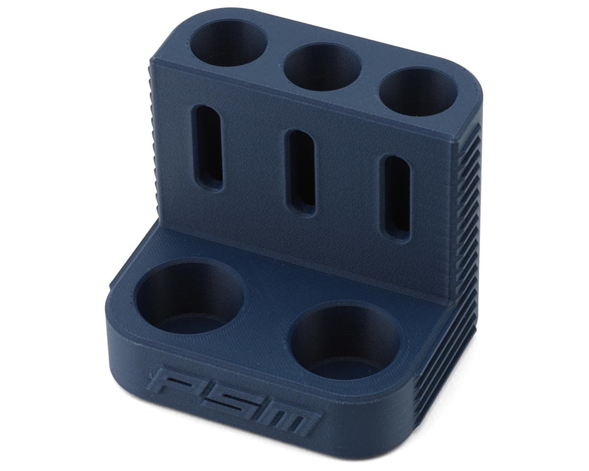 PSM 3D Printed Grease & Oil Bottle Storage Dock (Navy)