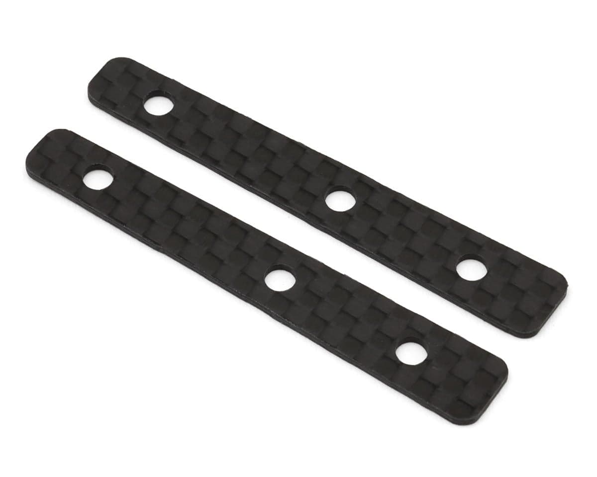 PSM Kyosho MP11 Carbon Fiber Rear Chassis Brace Inserts (2) (1mm)